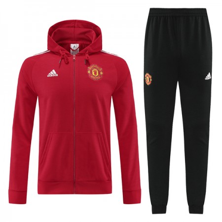 Manchester United Casaco Capuz Treino Vermelha 2022-23